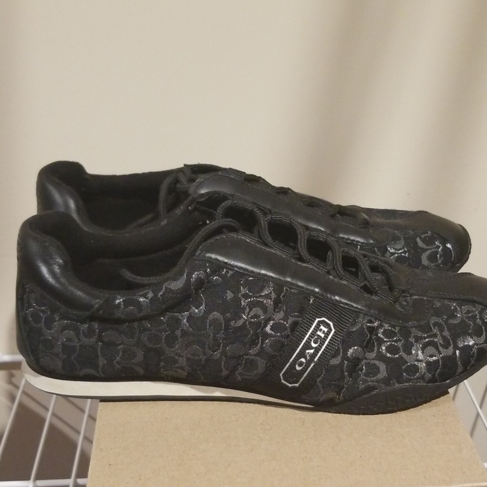 Coach black shoes